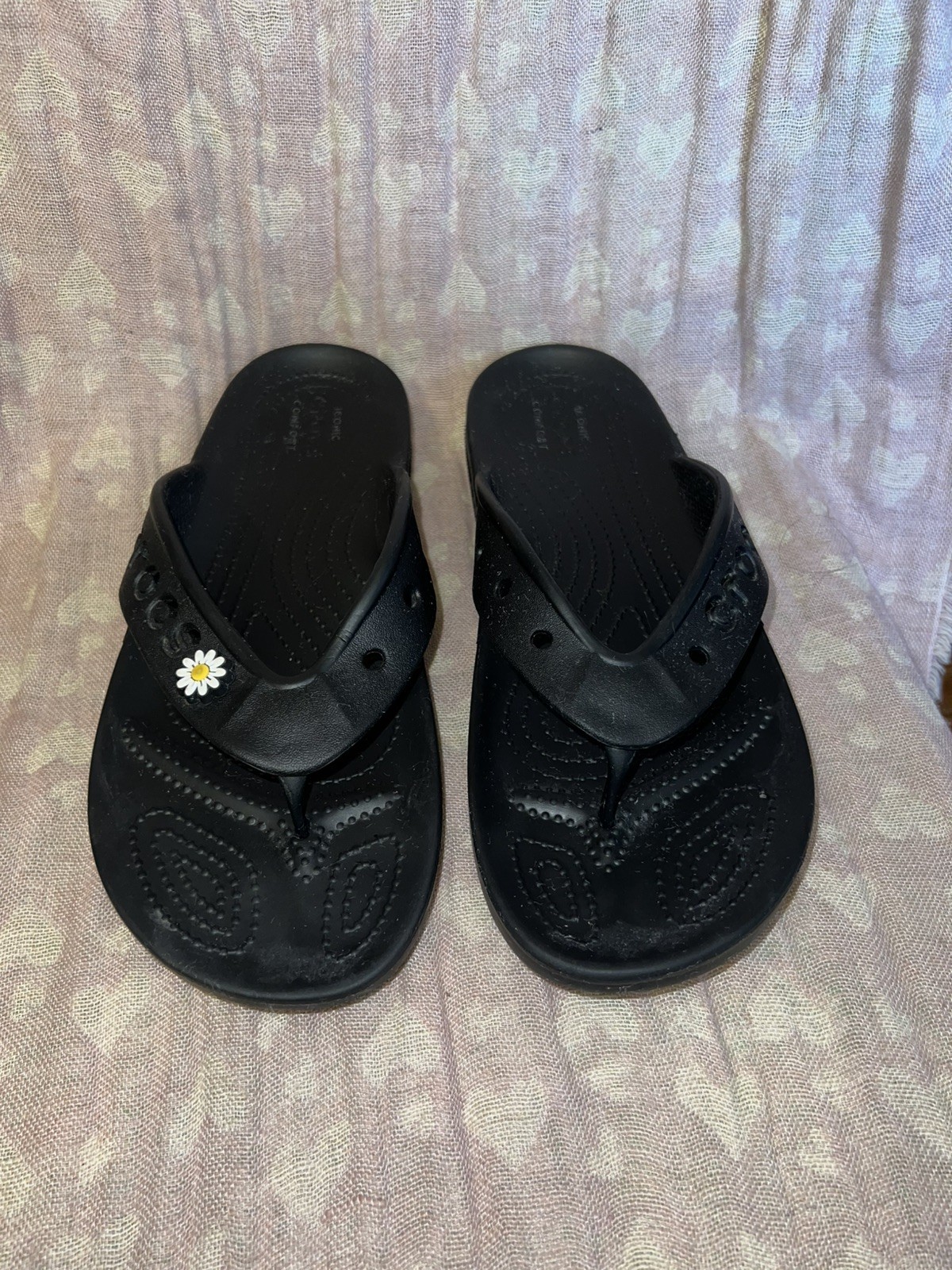 Crocs Black Baya II Flip Flops image 3