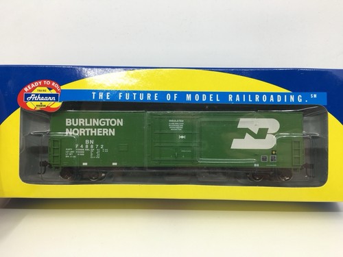 Coche de carga HO Athearn 91239 Burlington Northern 50’ puerta enchufable superior BN #748872 | Zustand: Used