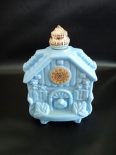 Avon Collectable Blue Milk Cuckoo Clock perfume bottle