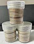 1964 (3) Kennedy 90% Silver Half Dollar Rolls 60 Coins