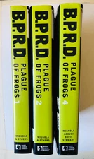 B.P.R.D. Plague Of Frogs Vol 1, 2 & 4 Hardcover 3 book lot Rare OOP 