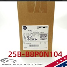 25B-B8P0N104 AB PowerFlex 525 Drive 1.5kW 2.0Hp SEALED TX US Free Tax