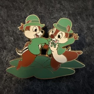 Disney St Patrick's Day Chip Dale Leprechauns Irish Holiday Open Ed Pin 2005