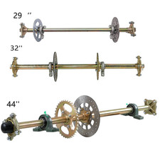 29" 32" 44" Go Kart Rear Live Axle Kit DIY Go Kart Quad Trike Drift Bike
