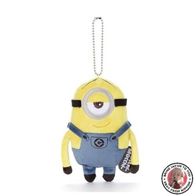NEU Minions Mocchi-Mocchi-Kugelkette Maskottchen Stuart Höhe 11 cm