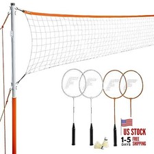 Badminton Net Sets - Outdoor Backyard  Beach Badminton Net  Starter