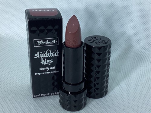 Lápiz labial KVD Kat von D Studded Kiss Cream, tamaño completo Sanctuary nuevo en caja
