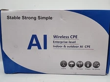 CPE660 3KM Outdoor Wireless Bridge 5.8GHz 300Mbps WiFi PtP Kit + Bracket