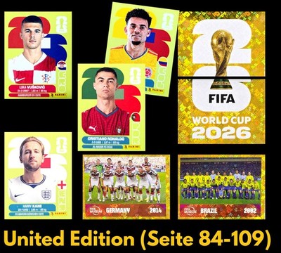Panini FIFA World Cup 2026 Sticker - WM 26 - United Edition - nach Wahl - SWISS