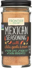 Frontier Herb Mexican Seasoning Salt Free 2 Ounce Pack of 1