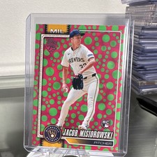 2026 Topps Series One Jacob Misiorowski #10 Rookie Easter Milwaukee Brewers