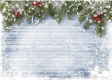 CYLYH 7X5ft Christmas Backdrop Christmas Photography Backdrop Xmas Rustic Vin...