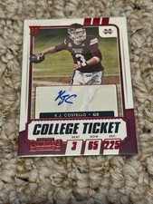 2021 Panini Contenders Draft Picks - College Ticket Autographs K.J. Costello 304