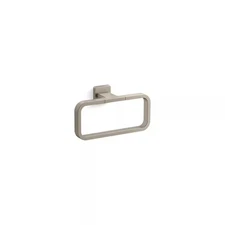 KOHLER Mavera Wall Mounted Towel Ring in Vibrant Brushed Nickel