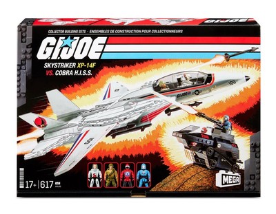 MEGA Construx G.I. Joe Skystriker vs. COBRA H.I.S.S. Building Set-SEALED