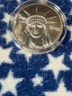 1986 Engelhard MTB 1 oz  Liberty Trade Silver Round .999 Fine Capsule Bright