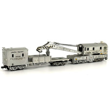 Tender auto gru e braccio Union Pacific scala HO Bachmann personalizzato