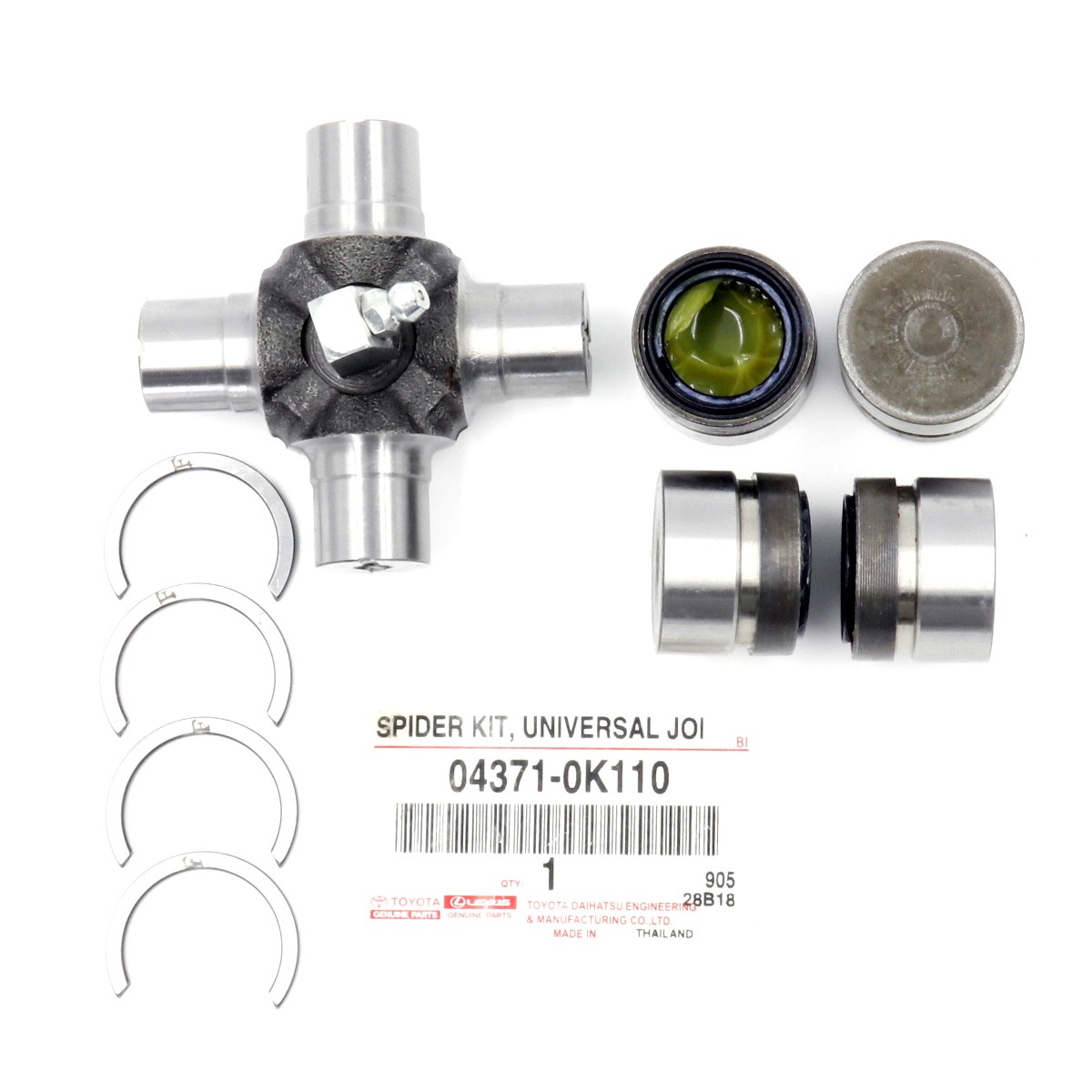 OEM SET SPIDER KIT UNIVERSAL JOINT FOR TOYOTA HILUX VIGO CHAMP SR5
