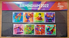 GB 2022 Commonwealth Games Birmingham 2022 (x8) Presentation Pack MNH Stamps