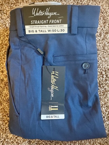 Walter Hagen Men's Performance 11 Majors Core B&T Golf Pants Straight Fit 50x30 - Picture 3 of 8