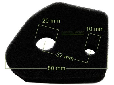 Luftfilter für Husqvarna 333 335 535 R RJ FR LS RJX RX / 537 33 72-01 Motorsense