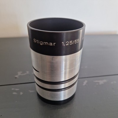 Meopta Stigmar 55mm f/1,25 Adaptall Objektiv, Ø 52,5Aluminium 1,25/55 Projektor