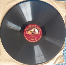 Alfredo Rode: Zigeunerweisen/Variations On Carnival Of Venice 12" Shellac 78 VG+