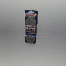 A R USA Hockey Silver Striker Laces With Wax Molded Tip - 96 New In Package