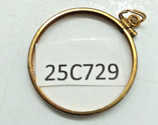 Coin Bezel Mount U. S. Half Dollar Reeded Edge 14K Gold Filled 25C729 bb7