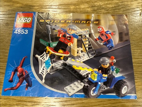 LEGO 4853 Spider-Man Street Chase 100% Complete with Instructions And Box. - Picture 12 of 17