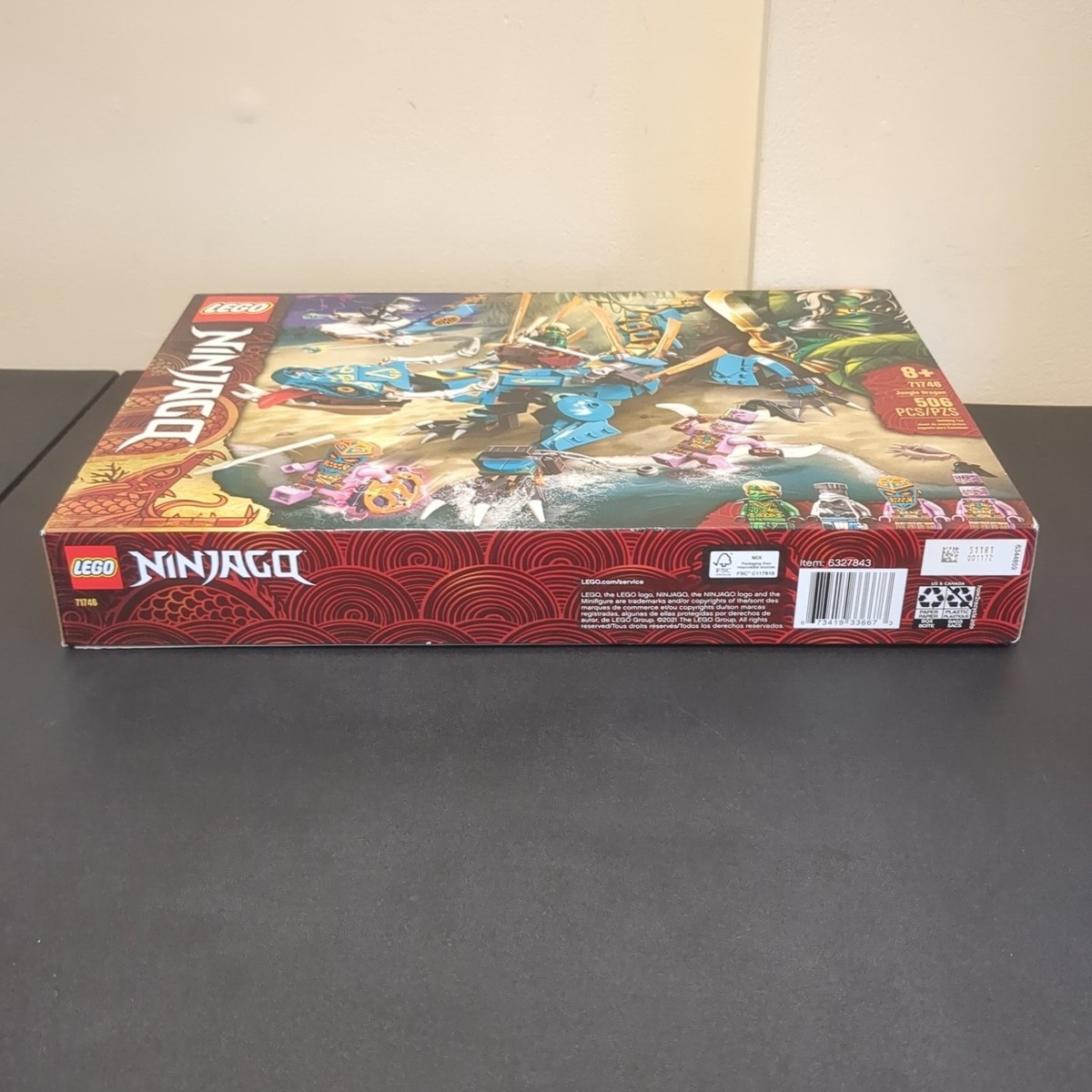 LEGO 71746 Ninjago JUNGLE DRAGON w/ Lloyd Zane Thunder Keeper