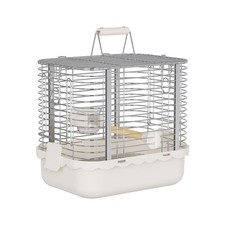 Bird Carrier Travel Cage, Durable Portable Stainless Steel Birdcage with Bird...