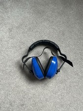 JSP Big Blue Ear Defenders Over-the-Head No Communication Feature Blue Cups