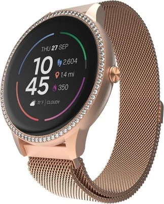 iTouch Sport 4 Unisex Adult Multi-Function Rose Goldtone Smart Watch TP4E02-C29