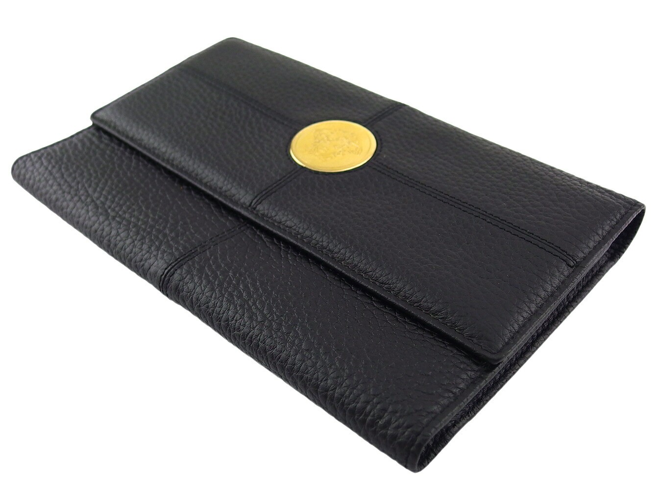 Gianni Versace Purse Black gold Women Authentic secondhand image 2