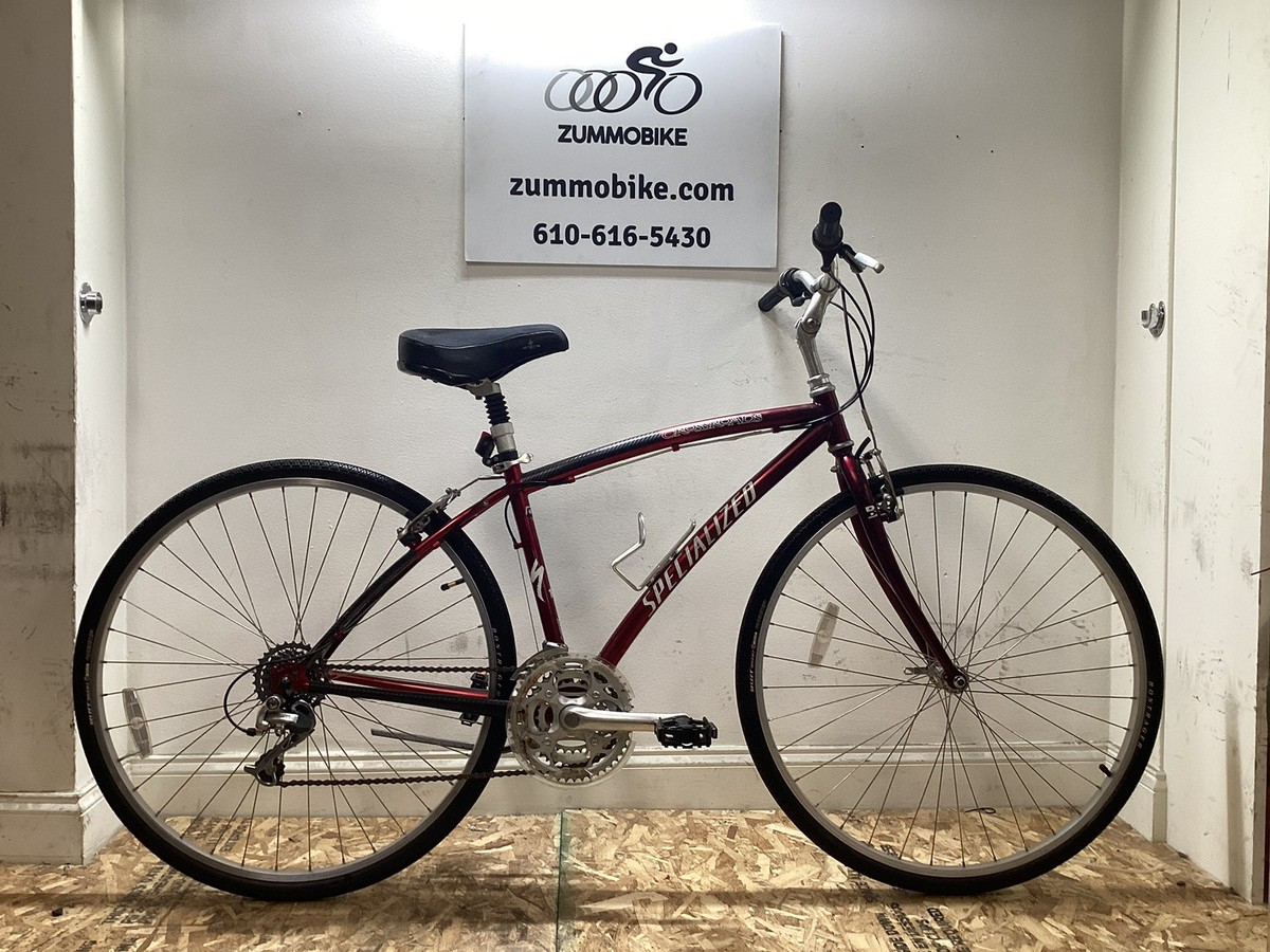 Specialized Crossroads 700x35c Hybrid Bike, 15” Chromoly Frame, V