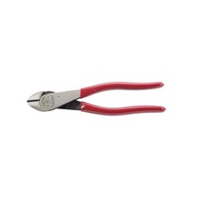 Klein Tools D228-8 Pliers, Diagonal Cutting Pliers with Short Jaw 8-Inch, Red