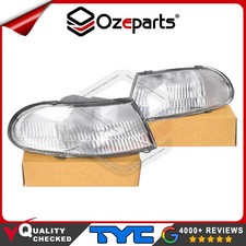 Set Pair LH+RH Corner Indicator Light Park Lamp For Holden Commodore VR VS 93-97