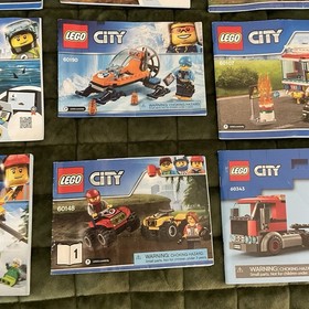 Lego Manual Instruction Books Various City Sets 60179 60183 60107 60343 60219 ++