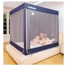 Bed Tent Queen Bed Canopy Tents - Portable Dream Tent for Kids and Adult Indoor