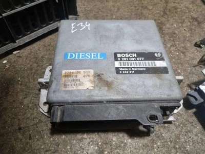 BMW 5 Touring E34 Motorsteuergerät 0281001077 2,50 Diesel 1995 33756975