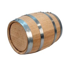 1 Gallon Oak Barrel - Wooden Whiskey Barrel Wine Barrel 5 Liter - For The H...
