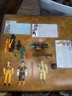 Vtg Gi Joe Lot Grunt Wild Bill Hung Ho Action Figures Loose 3.75