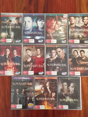 Supernatural Set Season 1 2 3 4 5 6 7 8 9 10 & 11 Set DVD Region 4 PAL Free Post