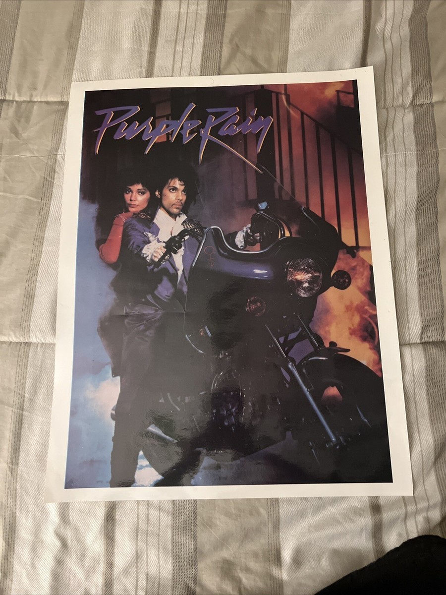 PRINCE PURPLE RAIN Apollonia Vintage Glossy 23” X 17.5 Poster