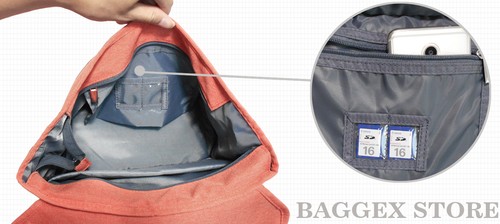 Elegante zaino fotocamera in tessuto melange per trasportare una fotocamera DSLR, 1 obiettivo standard - Foto 23 di 32