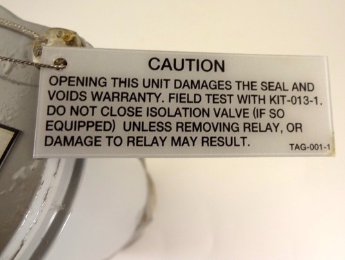 Qualitrol 900-004-03 Rapid Pressure Rise Relay (RPRR), NEW OLD STOCK - Picture 16 of 16