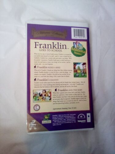 Franklin Goes to School Kids VHS Clam Shell - Picture 3 of 7