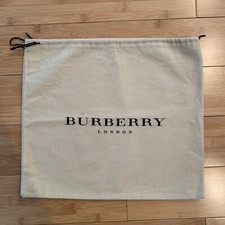 BURBERRY London Logo 14 x 12 Designer Dust Cover Bag Shoes Handbags Authentic