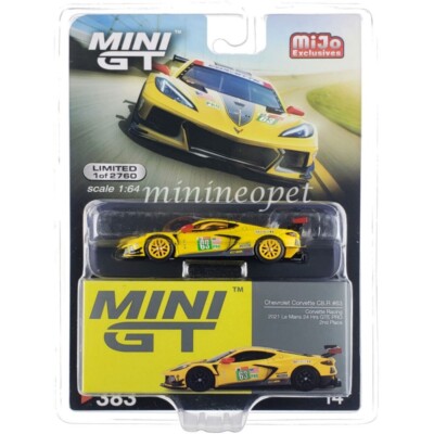 ミニカー MINI GT Chevrolet Corvette C8.R #63 383 Mini GT 1:64 Chevrolet Corvette C8.R #63 Corvette Racing